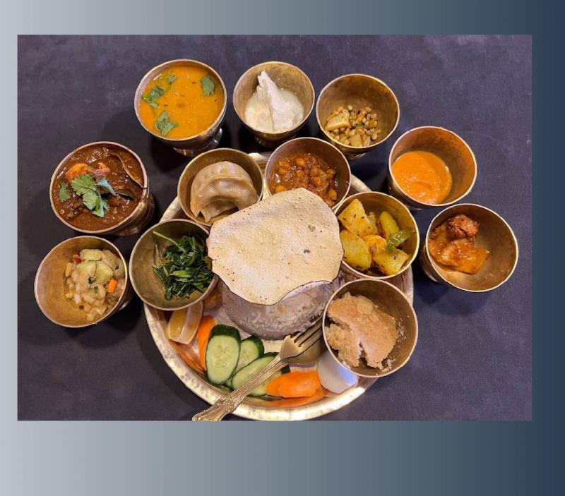 Vegan Nepali Thali