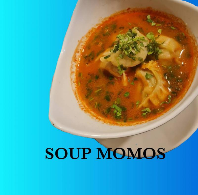 Vegetarian Soup Momos
